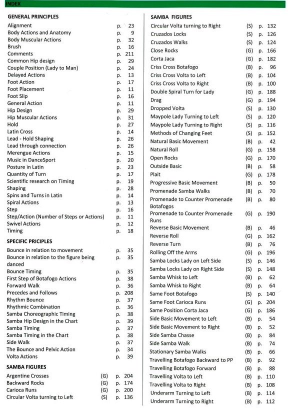 Ebook WDSF Technique Books Samba contents