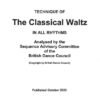 Technique of the Classical Waltz